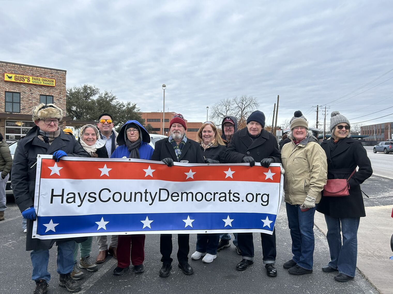 photo of Dems at the MLK march